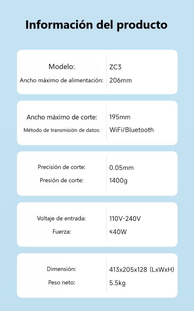 Plotter Mini de alta calidad ZC3