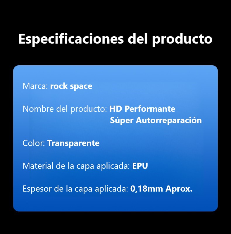 HD Performante Súper Autorreparación