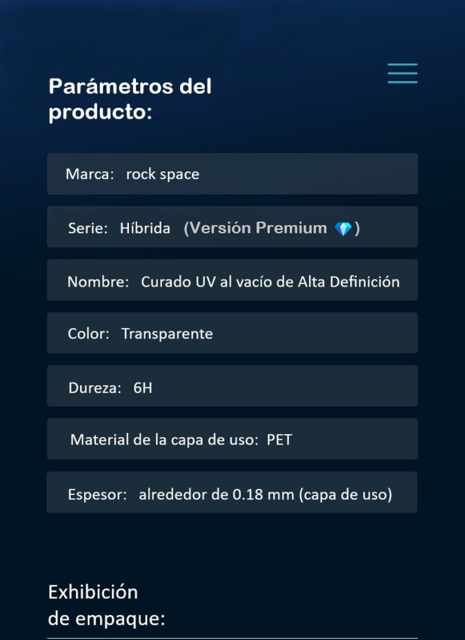 HD Curado UV al Vacío Premium