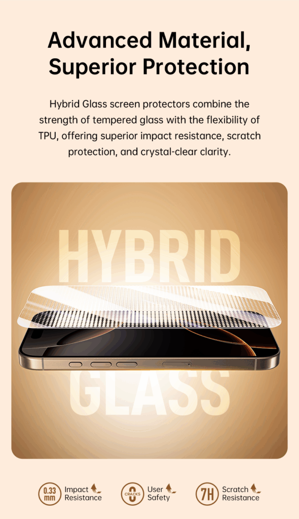 Vidrio Híbrido Super Duro